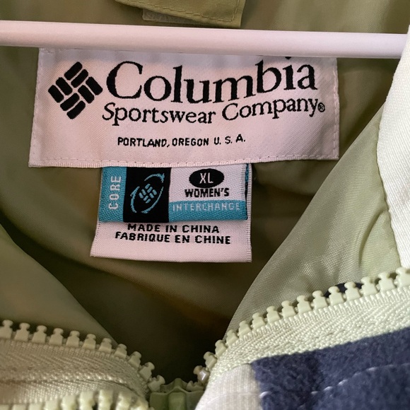 Women’s Columbia Core 3 N 1 fleece Interchange coat XL waterproof jacket - Picture 5 of 11